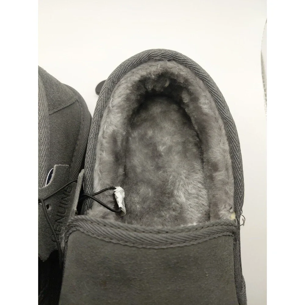 GEORGE MEN`S WESTERN SLIPPER GENUINE SUEDE Size 9-10